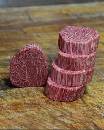Japāņu Miyazaki Wagyu Fileja A5 +/- 5kg Adzesēta